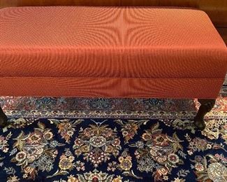 Upholstered ottoman 