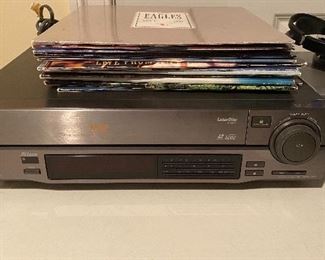 Sony laser disc player