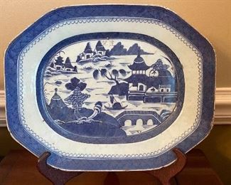 Antique Canton platter