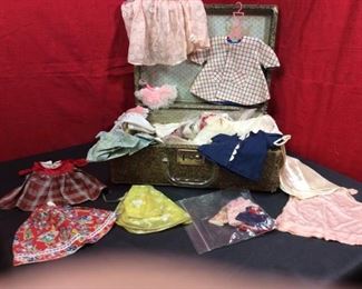 BA144 Suitcase of doll clothes