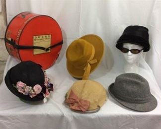 BA515 Vintage Hats for Women and a Man
