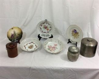 BA520 Decorative Plates and Canisters