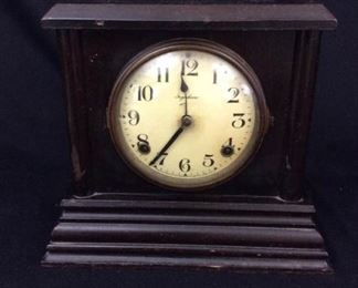 BA532 Vintage Ingraham Mantle Clock
