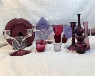 BA601 Colored Glass Collection
