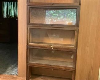 BA751 Antique Macey Barrister Cabinet