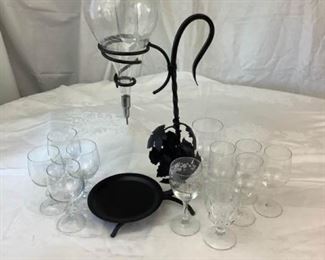BA805 Wine Decanter glasses