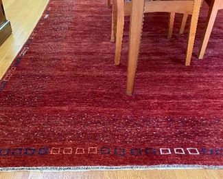 20% off of $1695 Hand made wool rug - Holly Peters - 8'8" x 11'9"