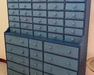 $395 Apothecary chest/cabinet - 50 drawers!