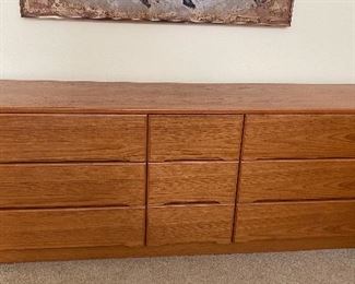 Teak triple dresser - Perfect!