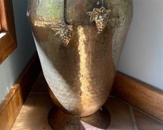 20% off of $39 Brass floor vase/umbrella stand