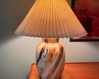 20% off of $75 Mid-century modern ceramic lamp