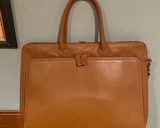 20% off of $75 Levenger leather brief case - EXCELLENT
