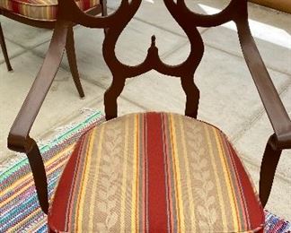 One of six chairs with set