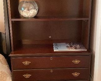 20% off of $169 File cabinet with bookcase top
