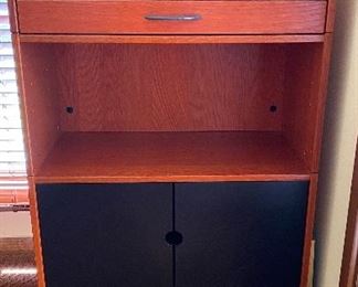 $169 Teak cabinet w/2 drawers