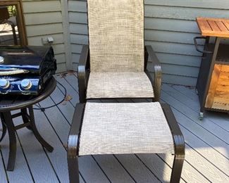 $49 Lounge chair w/ottoman