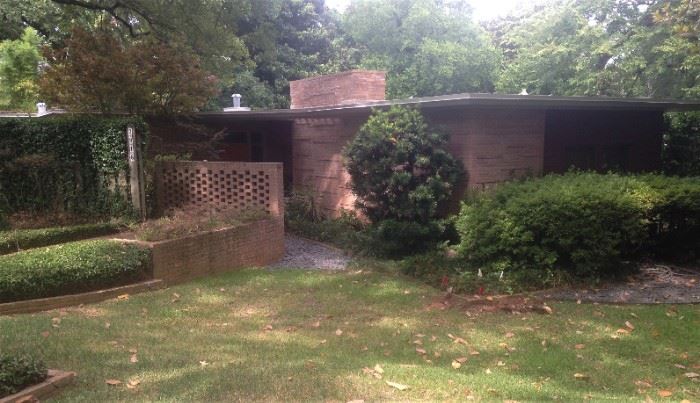 This (Dave Wilcox designed) Mid-Century Modern house has sold. The contents must go.
