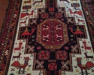 Another interesting rug - 4 feet x 9 feet 9 inches