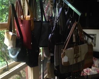 Many purses selections