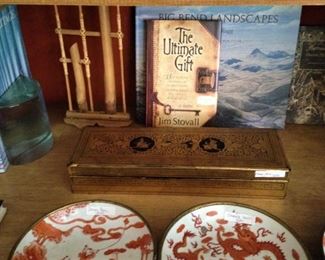 Florentine box; "The Ultimate Gift" by Jim Stovall