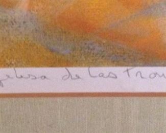 "Igelisa de Las Trampas" framed art