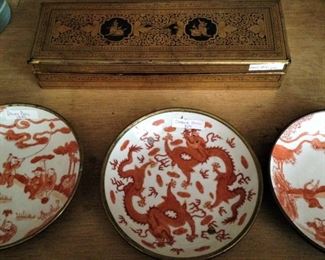Asian style plates