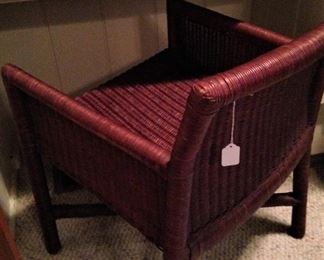 Wicker chair