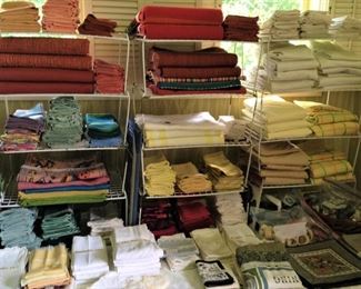 Sheets and table linens