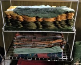 Place mats and napkins