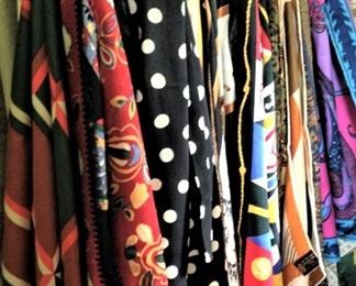 Colorful scarves