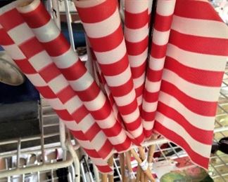 Small American flags