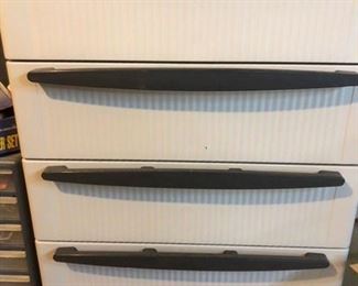 Rubbermaid storage cabinets!