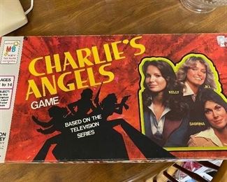 1977 Milton Bradley Charlie Angels Board Game