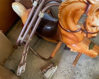 Vintage Wonder Horse with all Parts