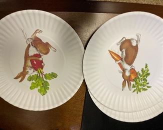 One Hundred 80 Degrees Easter Plates. NO they arent paper..Set of 4 Plastic