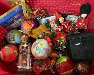 Ornaments from all over the world!!