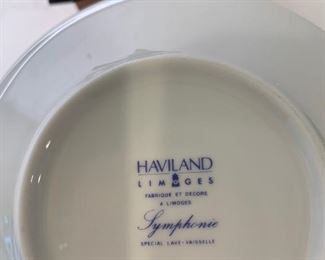 Haviland Limoges Symphonie Fine China