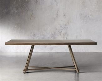 Arhaus Nika Dining Table Dimensions: 72" W X 36" D X 30" H