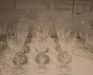 Waterford Crystal Araglin Wine Glass Stemware