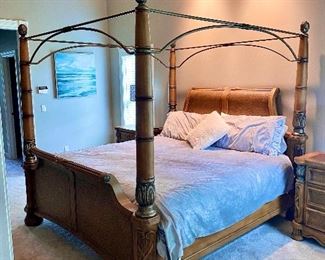 Four poster canopy bed