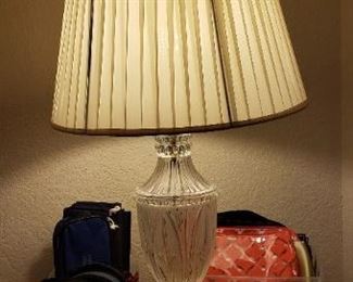 crystal lamp