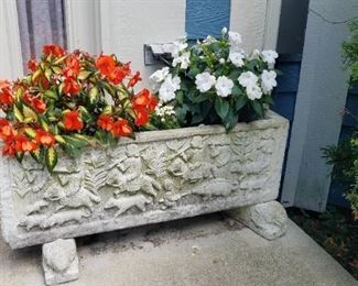 Great cement planter