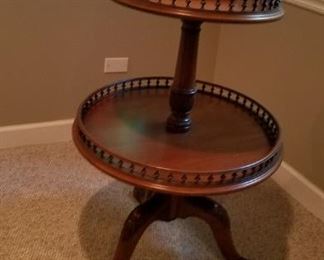 Tiered table