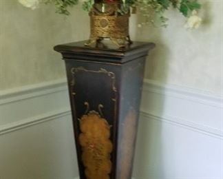 Fabulous pedestal, silk flower arrangement 