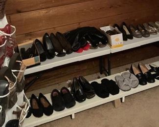 Assorted Women's Shoes, Yellow Box, Coach & Many Other Designer Names