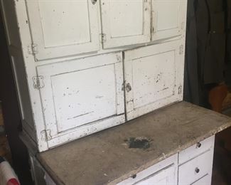 one of several Hoosier hutches