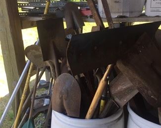 shovels and rake and more -oh my!