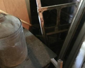 galvanized everything-old potato dolly