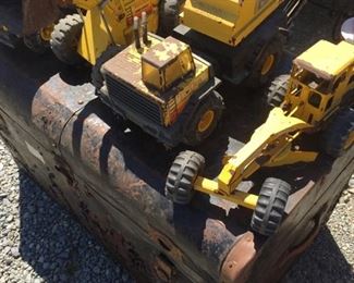 old Tonka toys and others