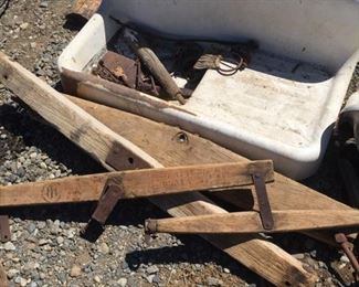 old sink and more harness